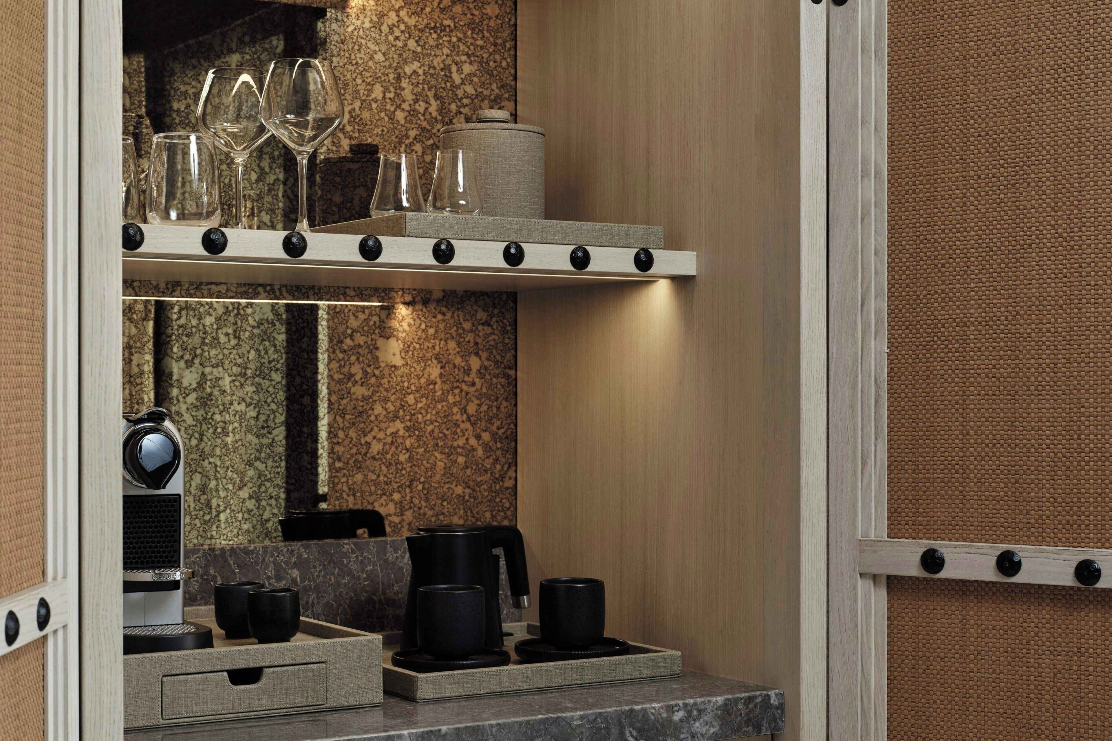 Minibar, in-room safe, blackout drapes, soundproofing