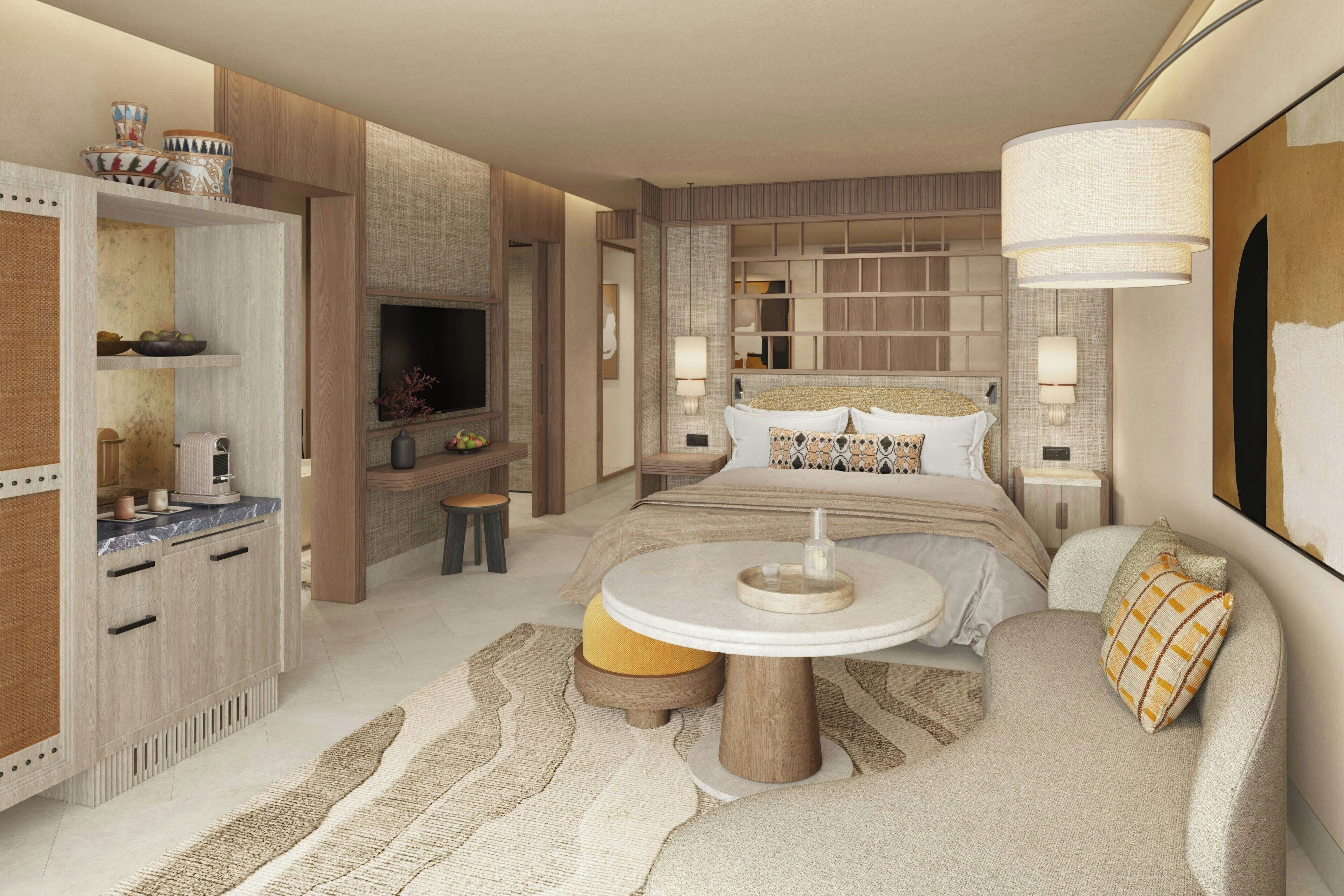 Minibar, in-room safe, blackout drapes, soundproofing