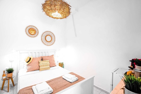 1 Schlafzimmer, Bügeleisen/Bügelbrett, kostenloses WLAN, Bettwäsche