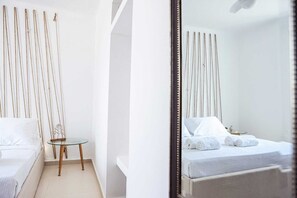 1 室のベッドルーム、アイロン / アイロン台、WiFi (無料)、ベッドシーツ