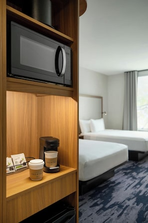 Blackout drapes, iron/ironing board, free WiFi, bed sheets