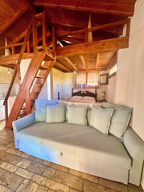 Appartamento, 1 camera da letto, fumatori, balcone | Soggiorno