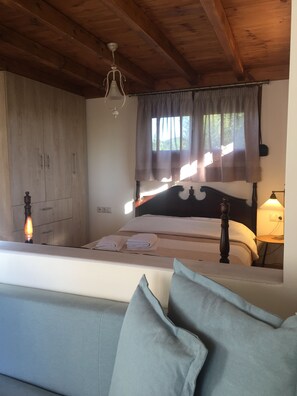Appartement, 1 chambre, fumeur, balcon | Salle de séjour