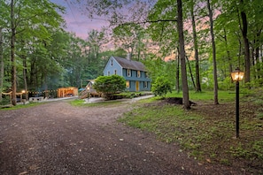 Exterior - Woodland Sanctuary House with Hot Tub, Fire Pit, and Woodstove (Barkhamsted)