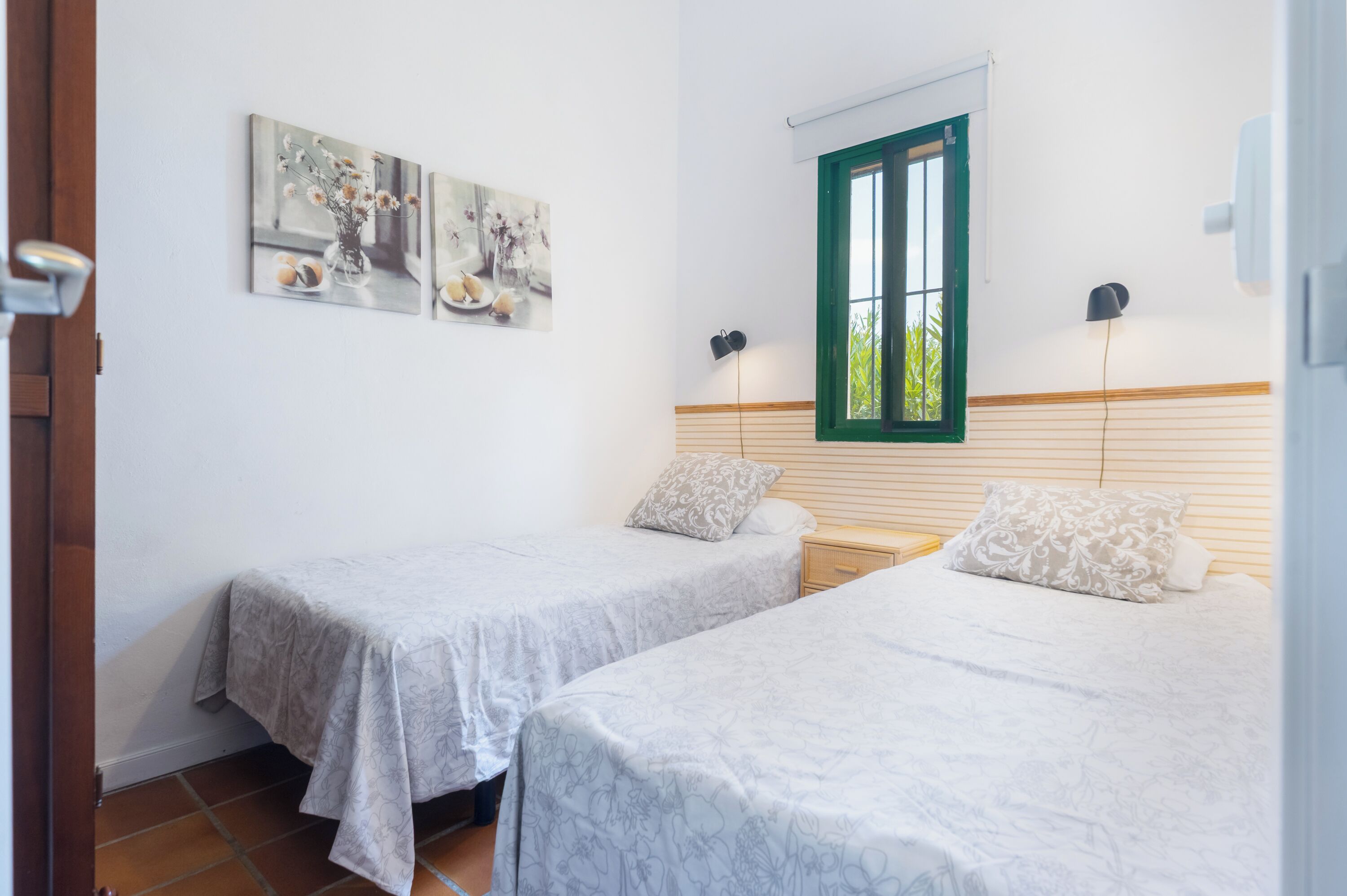 2 slaapkamers, beddengoed