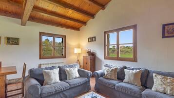 テレビ、暖炉、卓球台