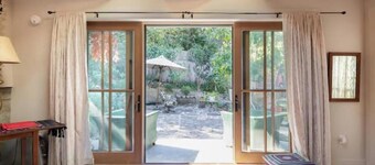 At the Merriewood Retreat you are in a private, serene,
garden setting.