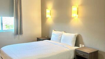 Desk, laptop workspace, free WiFi