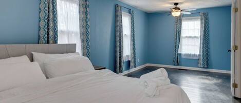 3 habitaciones, wifi y ropa de cama