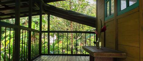 Economy huisje | Balkon