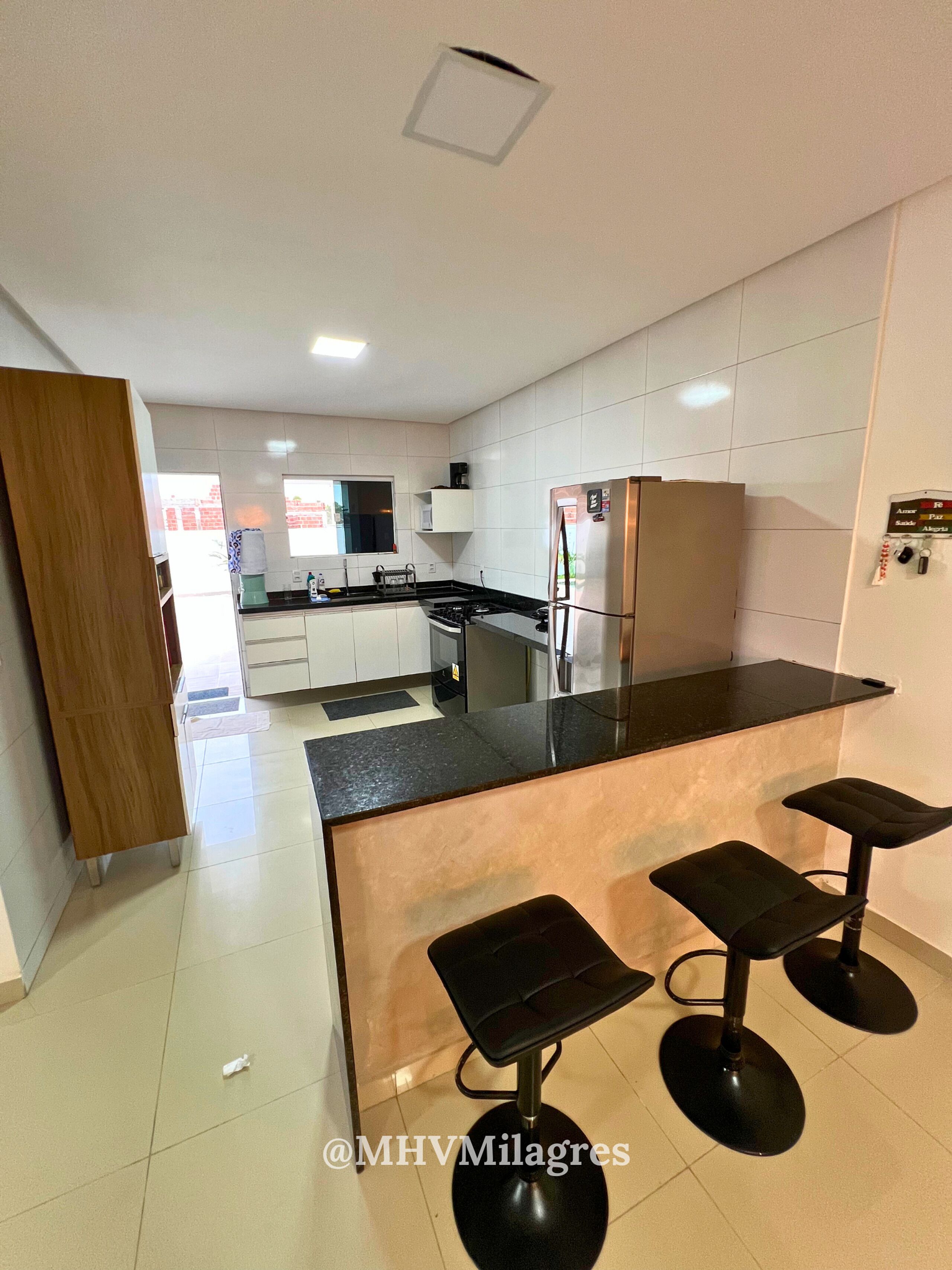 Villa | Private kitchen | Fridge, microwave, stovetop, mixer