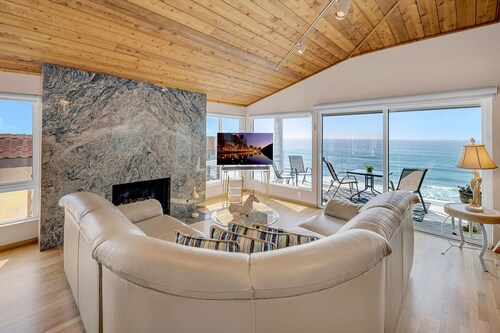 Stairs to the beach, pool, spa - Oceanfront Sea Forever