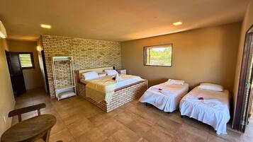 Memory foam beds, desk, cribs/infant beds, free WiFi