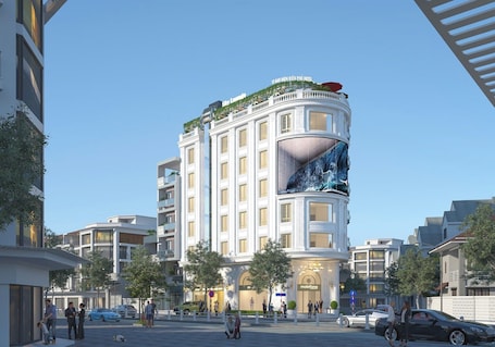 Front of property. 12A&B Dien Bien Phu Hanoi Hotel