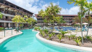 Bungalow | Pool | Innenpool, Außenpool, Sonnenschirme, Liegestühle