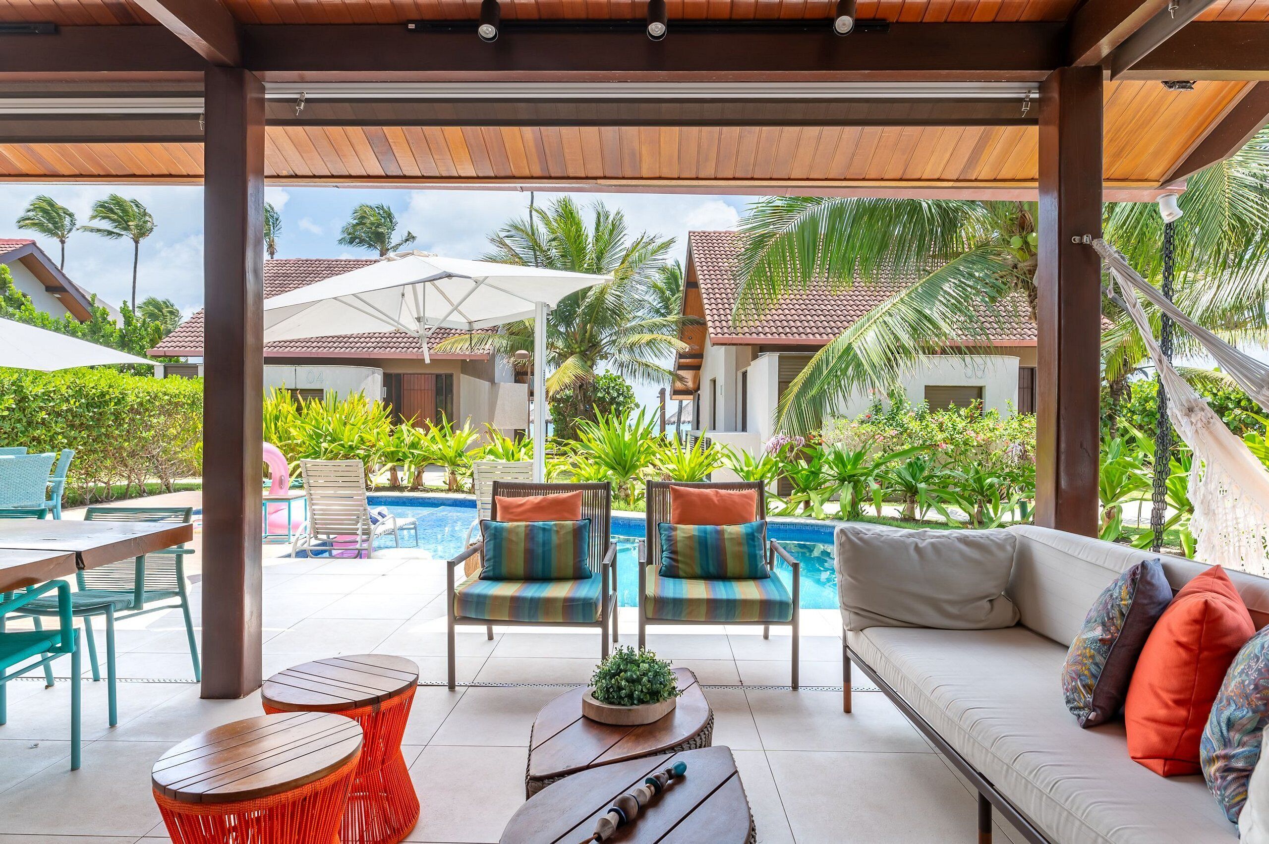 Bungalow | Speisen im Freien