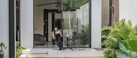 Villa, 2 Bedrooms, Patio, Pool View | View from room