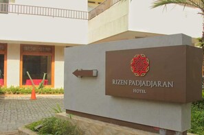 Fassade der Unterkunft