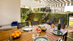 Ferienhaus, 2 Schlafzimmer | Speisen im Freien