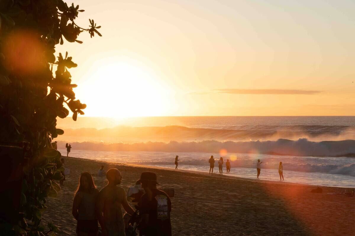 On the beach, beach towels