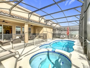 Pool - Solterra Luxury 6BR Villa with Game Room & Pool (Davenport)