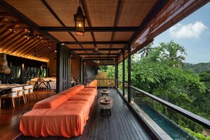 Vue depuis le balcon