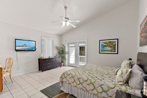 4 slaapkamers, een strijkplank/strijkijzer, gratis wifi, beddengoed