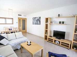 Ferienhaus, 4 Schlafzimmer, Terrasse | Wohnbereich