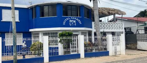 Façade de l’hébergement