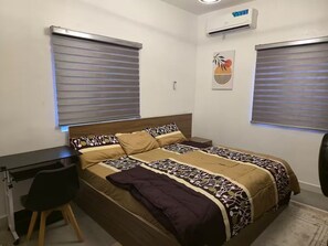 2 bedrooms, desk, iron/ironing board, free WiFi