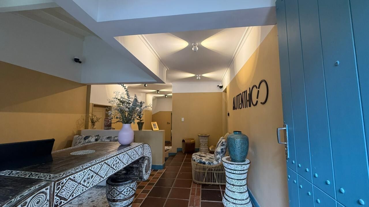 A szálláshely bejárata