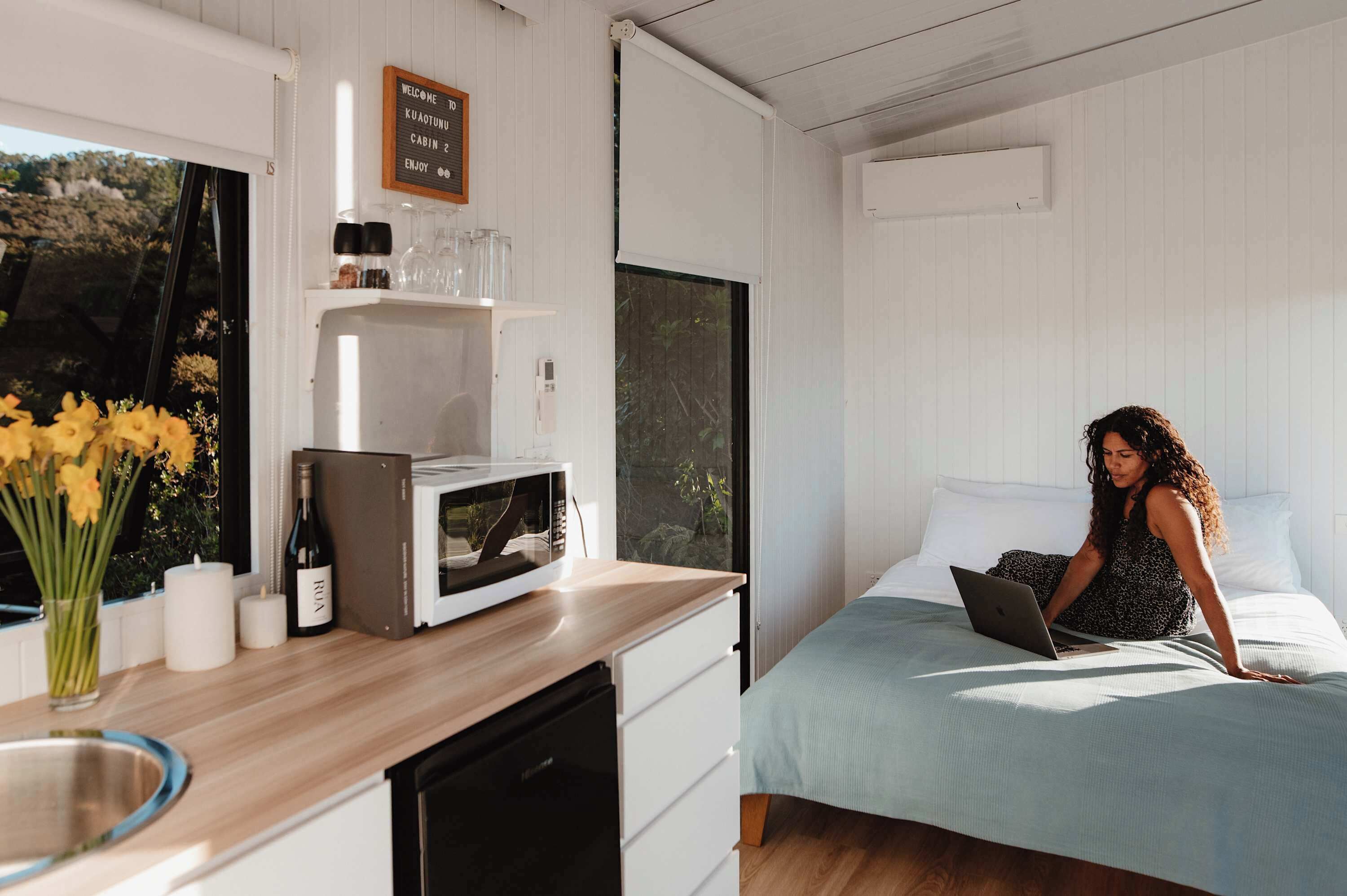 1 quarto, roupa de cama