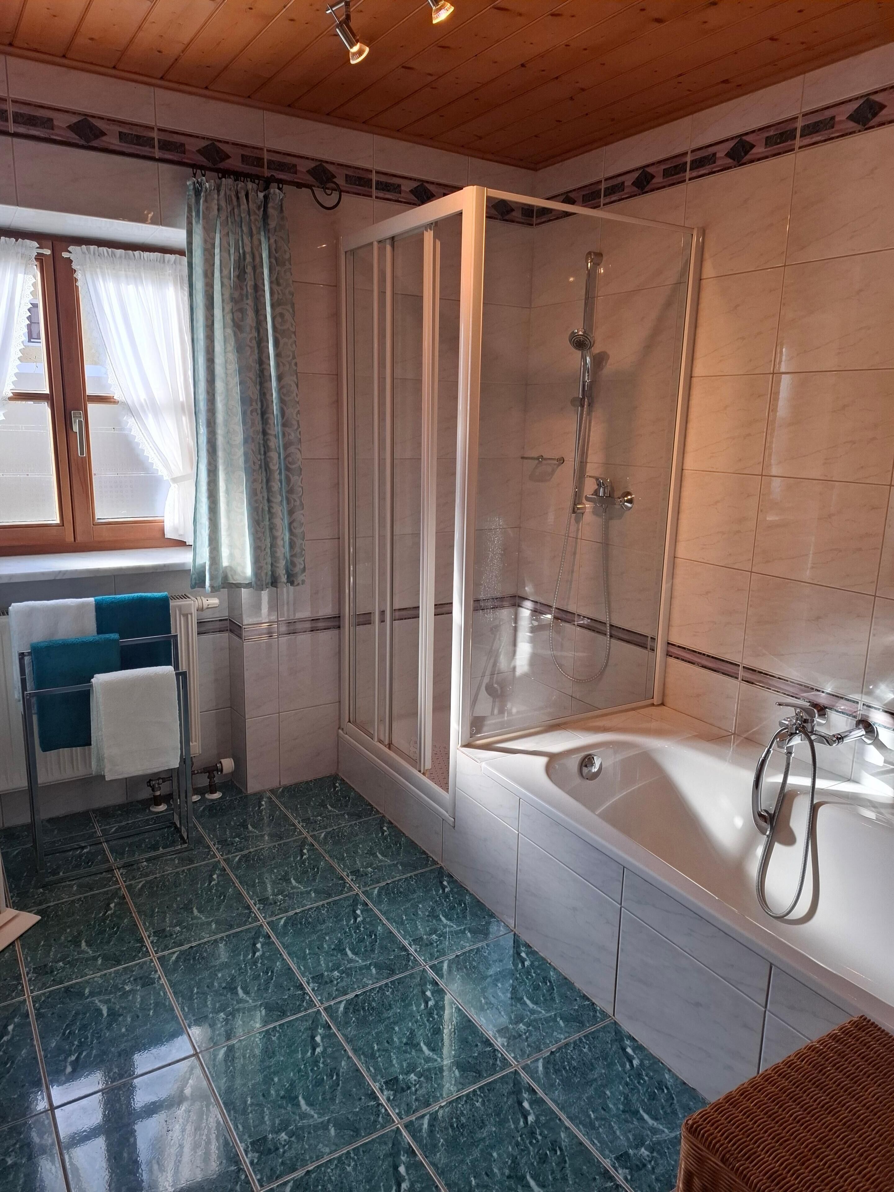 Dusche, Handtücher