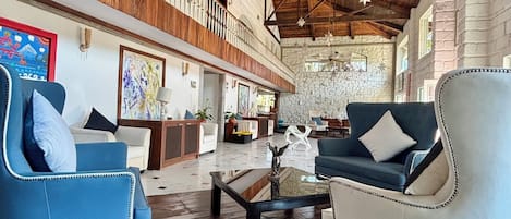 Lobby sitting area