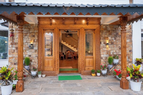 Fachada del alojamiento