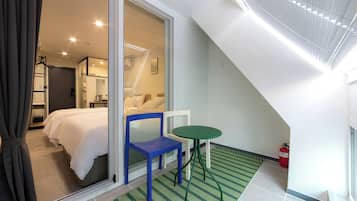 Deluxe-Zweibettzimmer, Balkon | Balkon