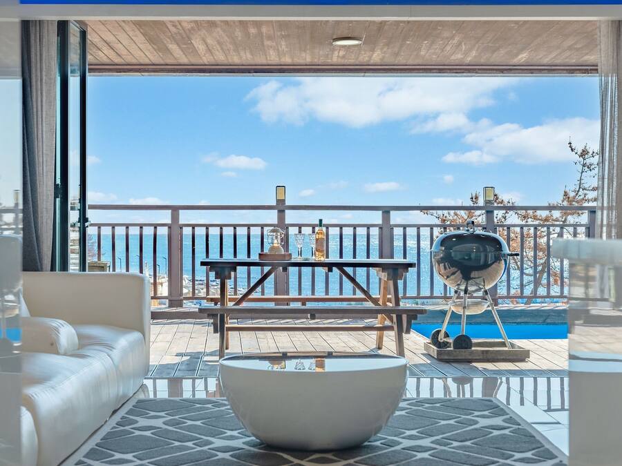 Basic Room, 2 Bedrooms (Room 102(Ocean View/Pool Villa)) | 1 bedroom, free WiFi