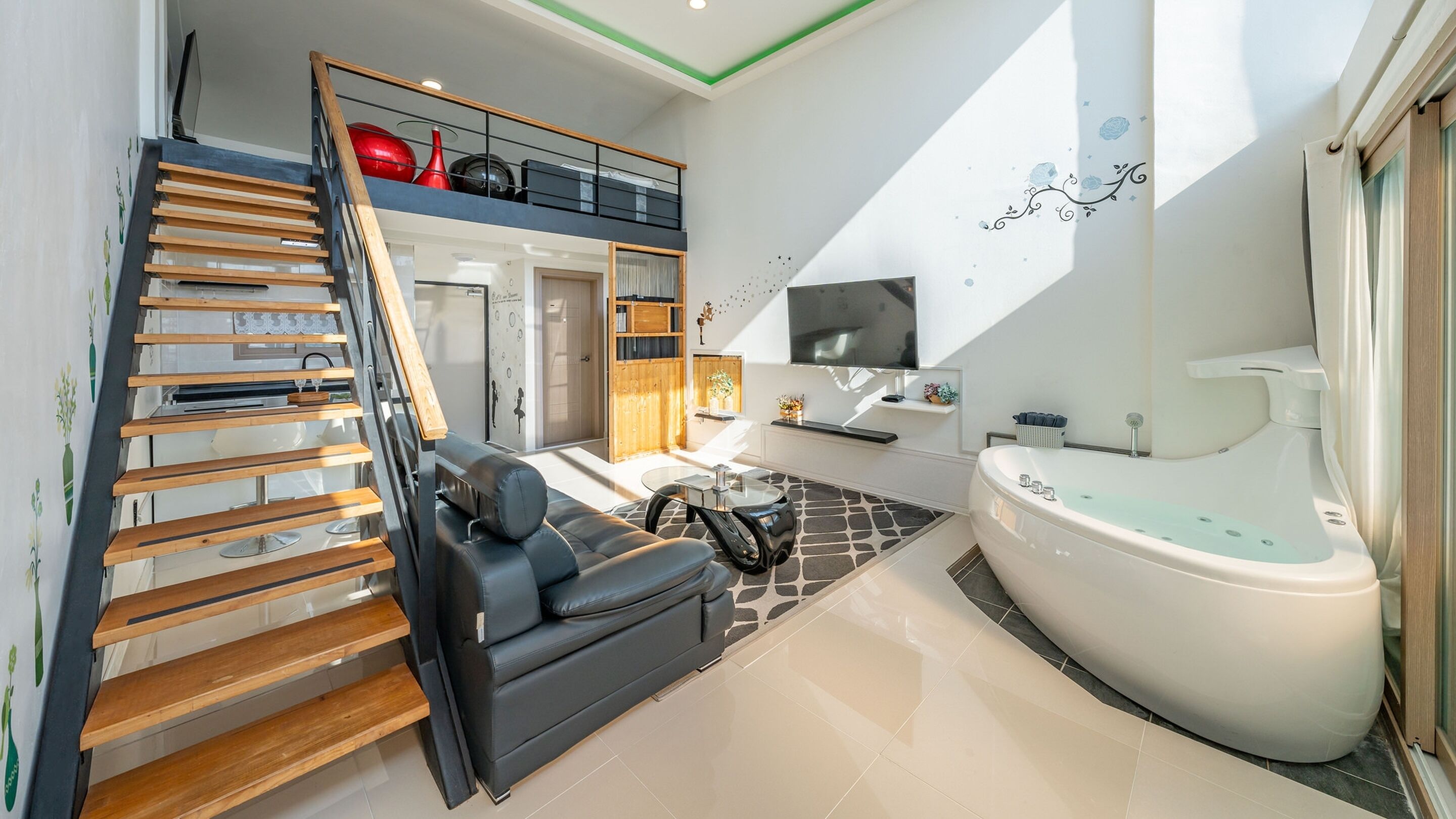 베이직룸, 침실 1개 (Room 202 (Ocean View/Pool Villa)) | 1 개의 침실, 무료 WiFi