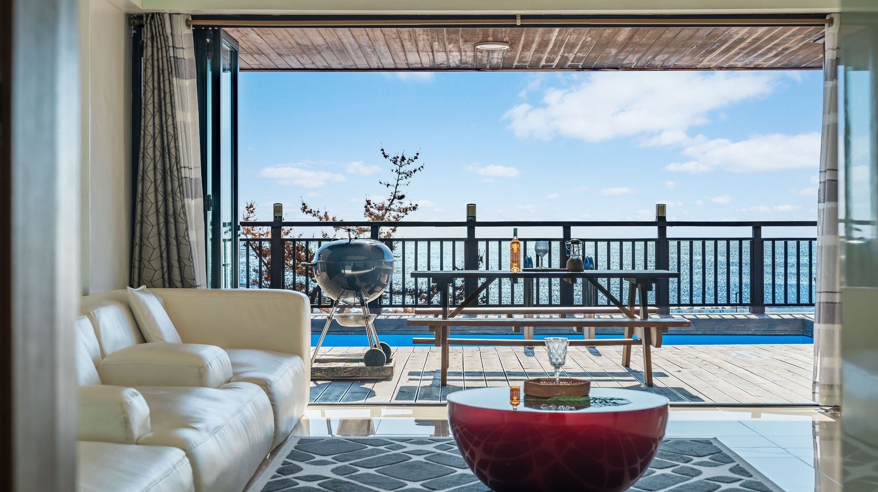 Basic-Zimmer, 2 Schlafzimmer (Room 101 (Ocean View/Pool Villa))