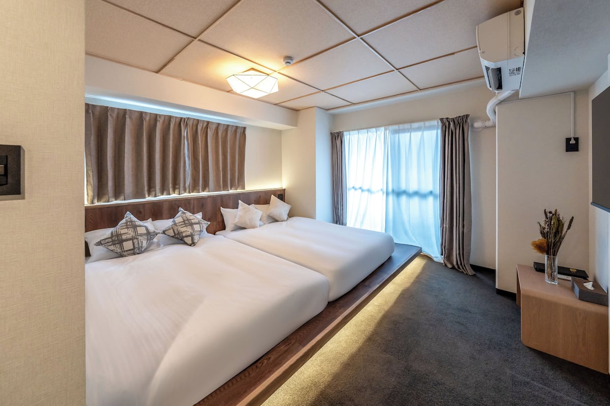 1 bedroom, blackout curtains, free WiFi