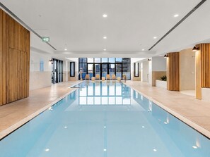 Piscine couverte, piscine chauffée