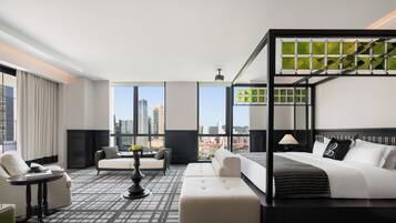 Luxury Suite, Hill View | 1 bedroom, in-room safe, desk, laptop workspace