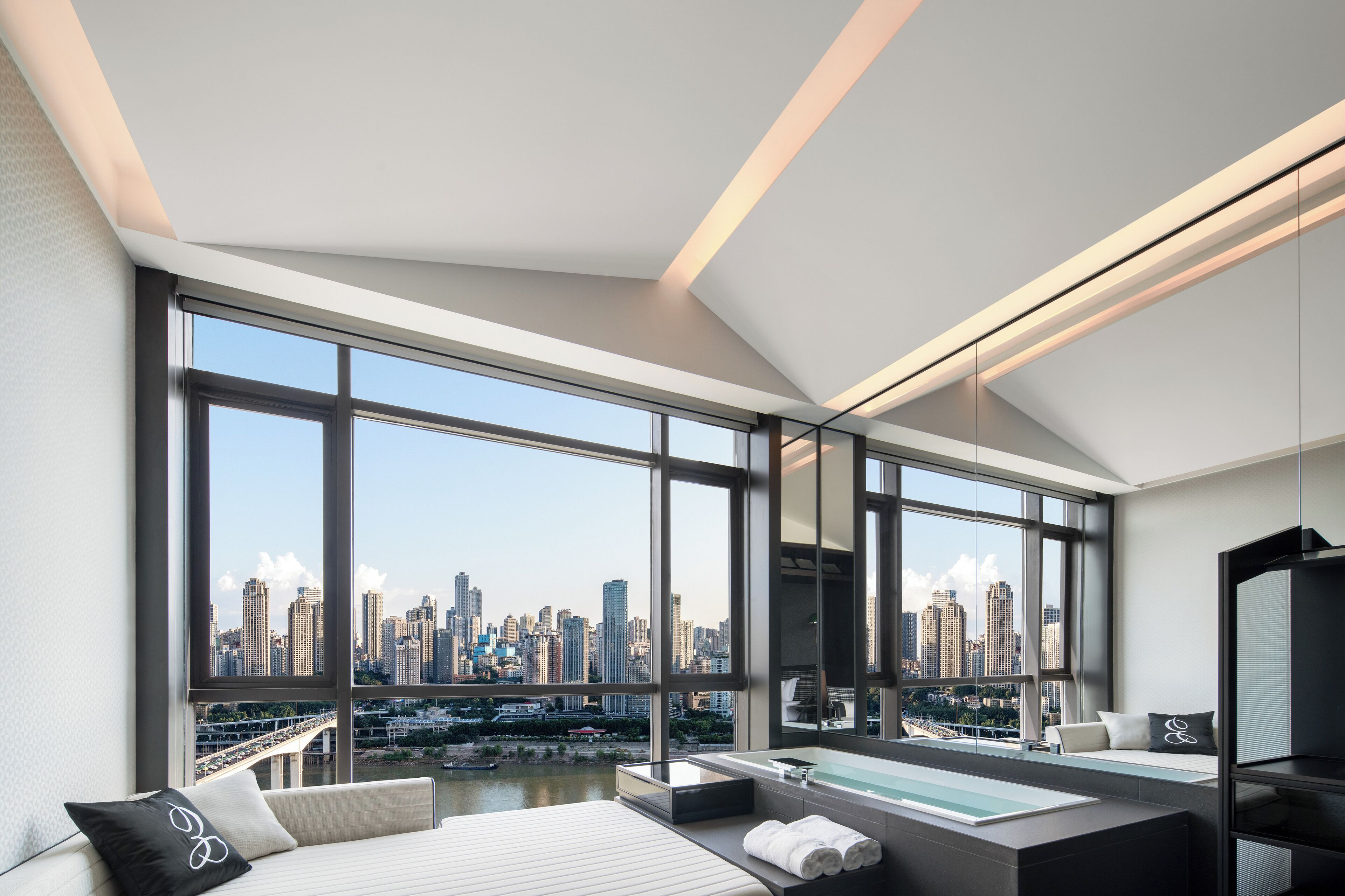 Deluxe Double Room, River View | In-room safe, desk, laptop workspace, soundproofing