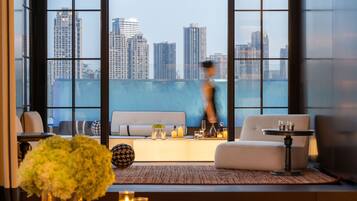 Premier Suite, Hill View | 1 bedroom, in-room safe, desk, laptop workspace