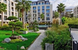 Exterior detail - One room apartment  (Saints Constantine and Helena)