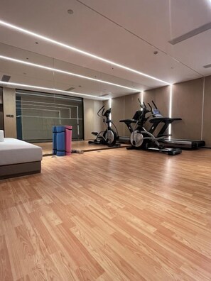 Gym - Mehood Lestie International Hotel Panyu Wanbo Yuangang Metro Station Branch - Free Shuttle Bus to Canton Fair Complex During Canton Fair Period (Guangzhou)