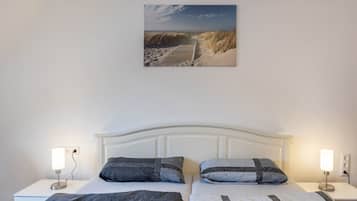 2 chambres, accès au Wi-Fi (inclus), literie fournie