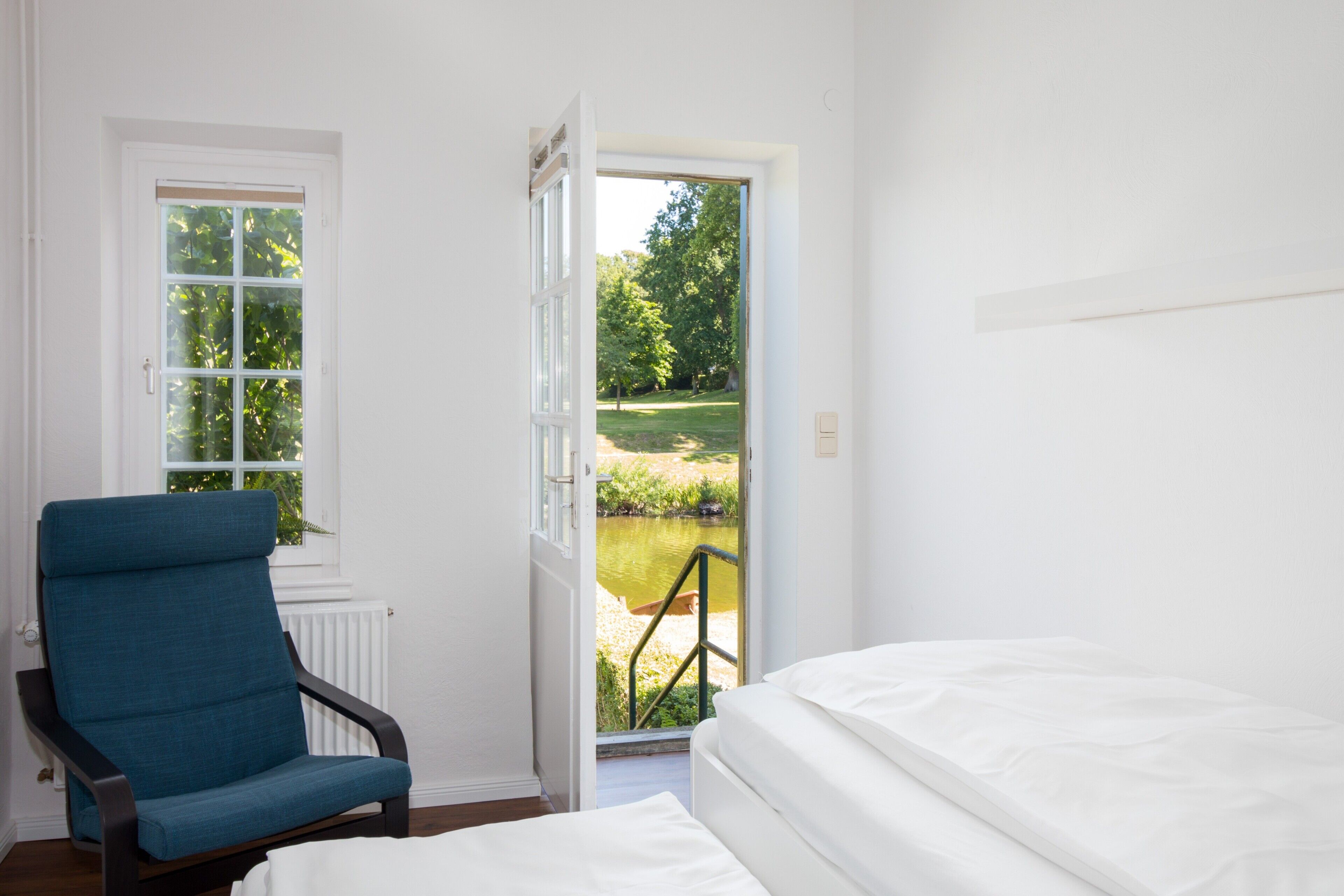 2 slaapkamers, een strijkplank/strijkijzer, gratis wifi, beddengoed