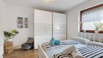 2 habitaciones, wifi gratis y ropa de cama