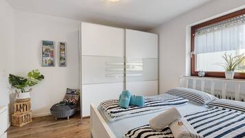 2 Schlafzimmer, kostenloses WLAN, Bettwäsche